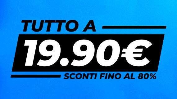Sul nostro web store tantissime offerte a soli 19,90 euro