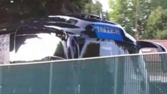VIDEO - Inter-Atalanta, il pullman dei nerazzurrini arriva al Tardini