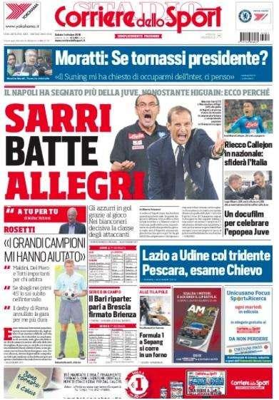 Prima CdS - Moratti: "Tornare presidente? Ci penso"