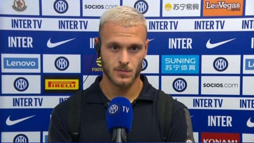 Dimarco a ITV: "Nulla da rimproverare ai ragazzi. Col Barcellona vogliamo i tre punti"
