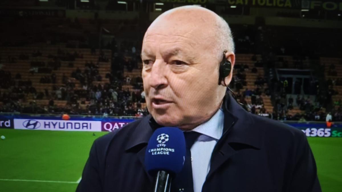 Marotta a Sky: "Dobbiamo assolutamente vincere. La difesa? Dico..."