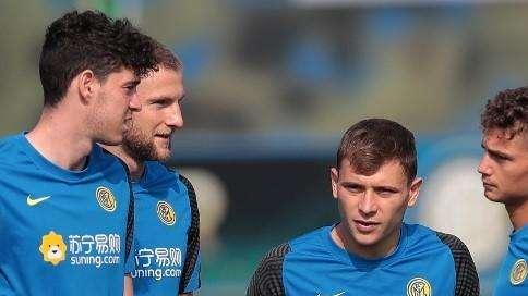 L'Inter torna ad allenarsi ad Appiano. Barella, problema rientrato: ha lavorato con il gruppo