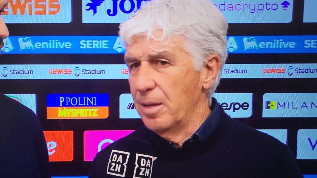 Atalanta, Gasperini a DAZN: "Inter fortissima, noi subiamo spesso". Poi protesta per il rosso a Ederson 