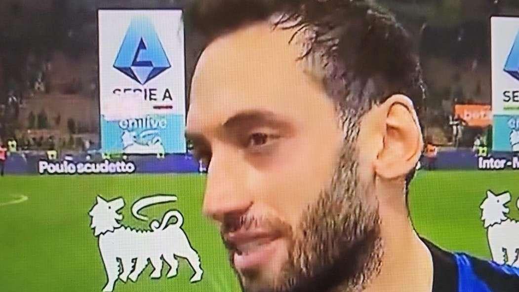 Calhanoglu Player of The Match: "Triplete, la mentalità è giusta. Ma dobbiamo andare step by step"