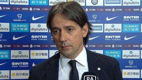 Inzaghi: "La vittoria di Firenze è importante e voluta. Il cambio di Lautaro? Sta giocando 90' da più di un mese"