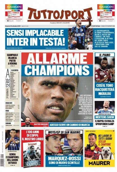 Prima TS - Sensi implacabile: Inter in testa!