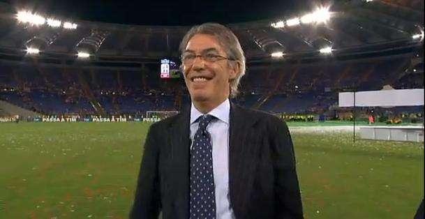 Moratti: "Ieri prova molto buona, bravo Strama. Mi spiace per Mou" 