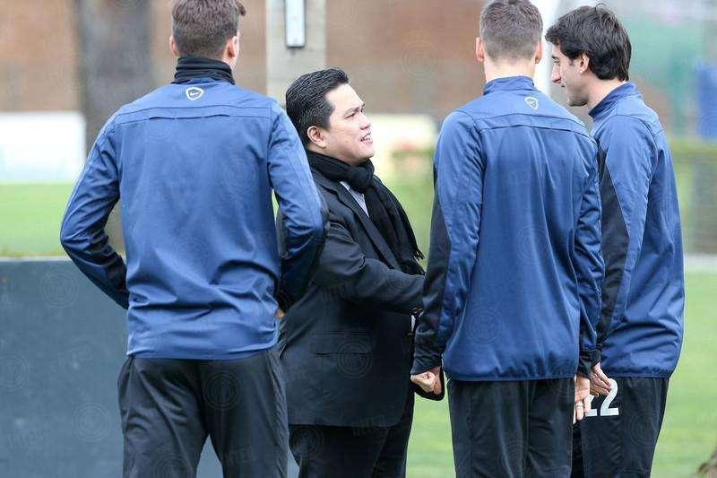 Sky - Thohir, saluto a gruppo e WM. La formazione...
