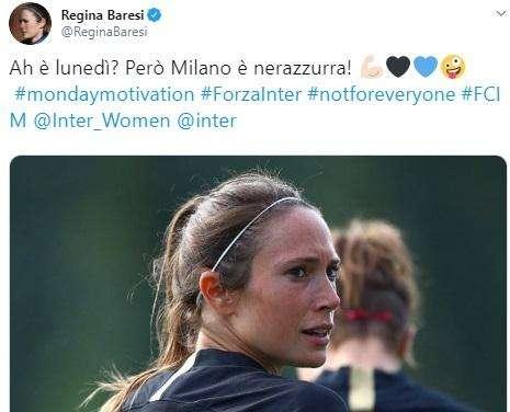 Regina Baresi, euforia derby: "E' lunedì? Però Milano è nerazzurra"