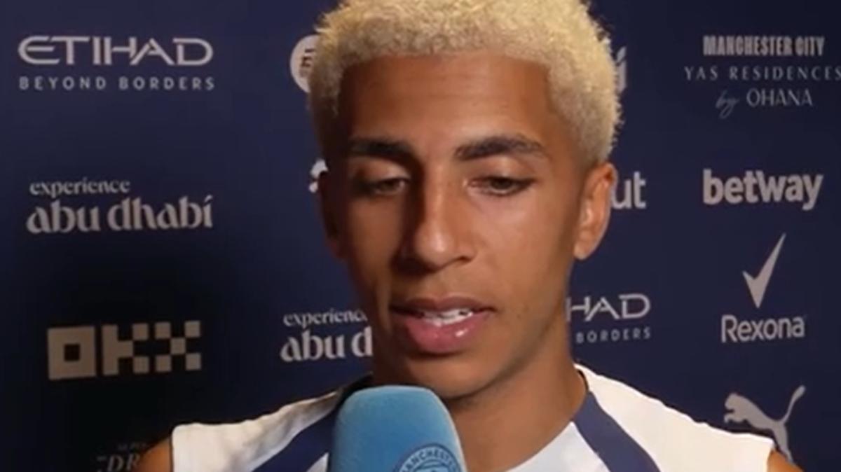 Rico Lewis: "Stones all'Inter? Sono contento, se lo è proprio meritato"
