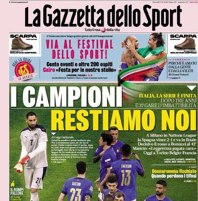 Prima GdS - Nuovo San Siro, il Milan c'è. E l'Inter?