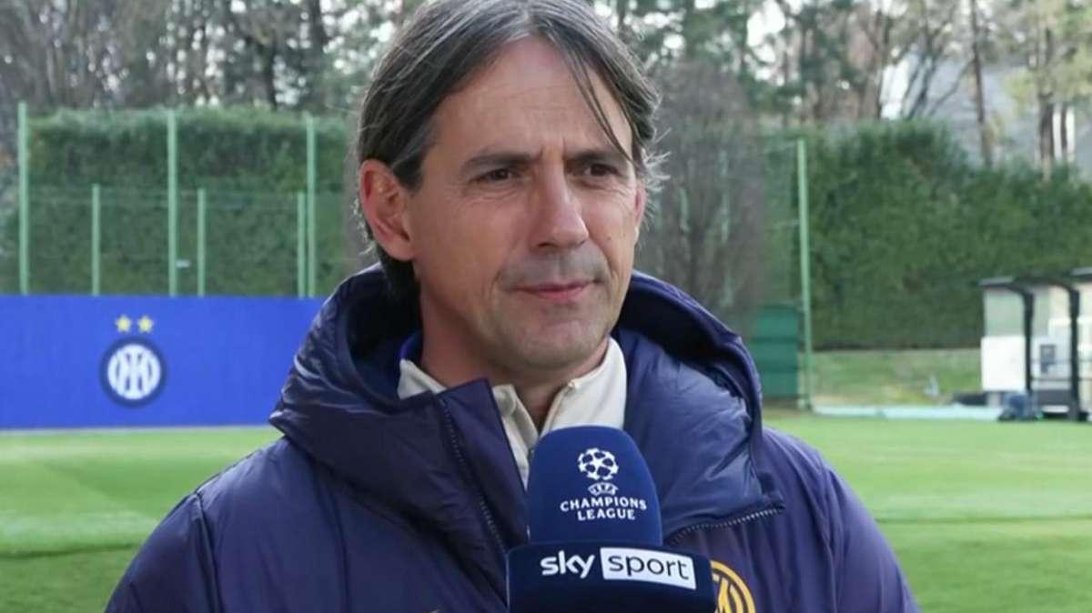 Inzaghi a Sky: "Domani giocherà Sommer. Lautaro e De Vrij in palestra per precauzione, valuteremo"
