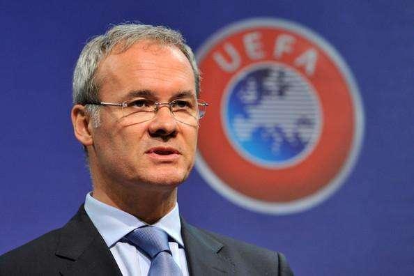 Uefa, Marchetti: "Superlega idea viziata, parliamo coi club per migliorare la Champions. F8? Le prendiamo in esame"