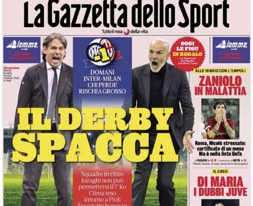 Prima GdS - Il derby spacca