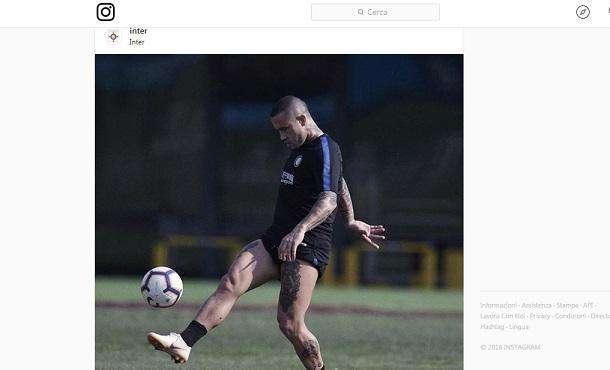 Nainggolan verso il recupero, ormai ci siamo: l'indizio è social