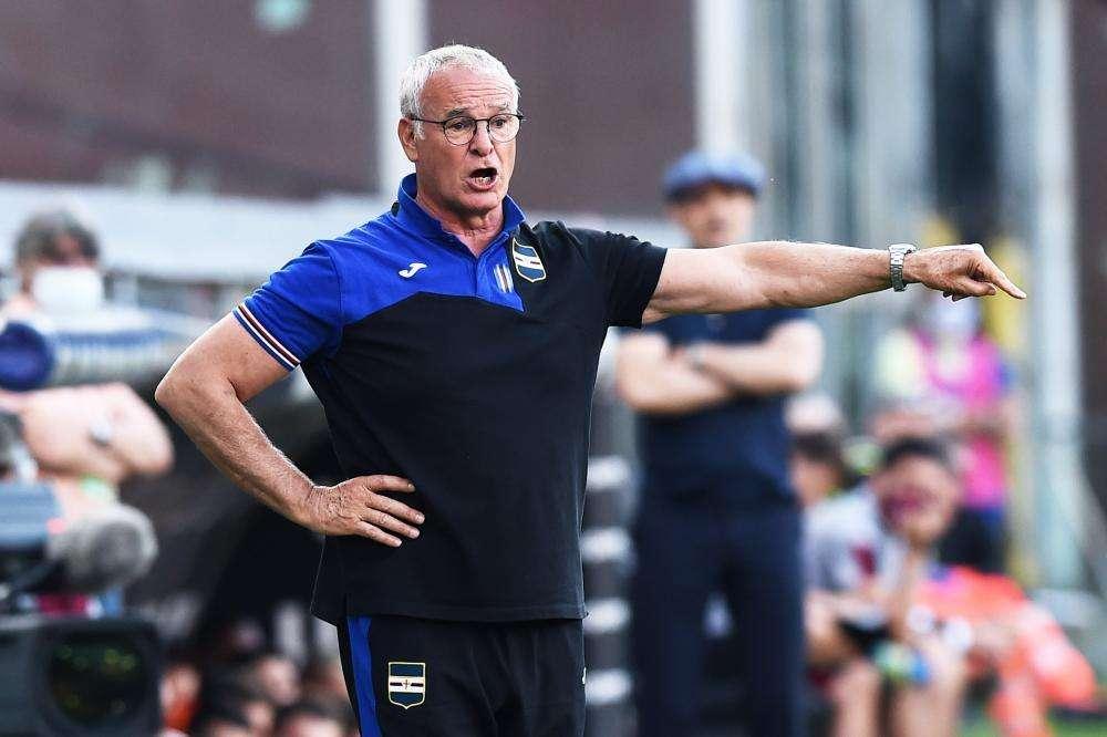 Sampdoria, Ranieri: "Ai miei rimprovero solo il primo tempo contro l'Inter"