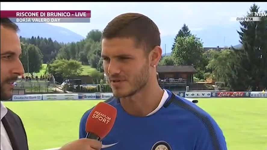 Icardi: "Spalletti è carico, vogliamo la Champions. Perisic? Se non è felice..."