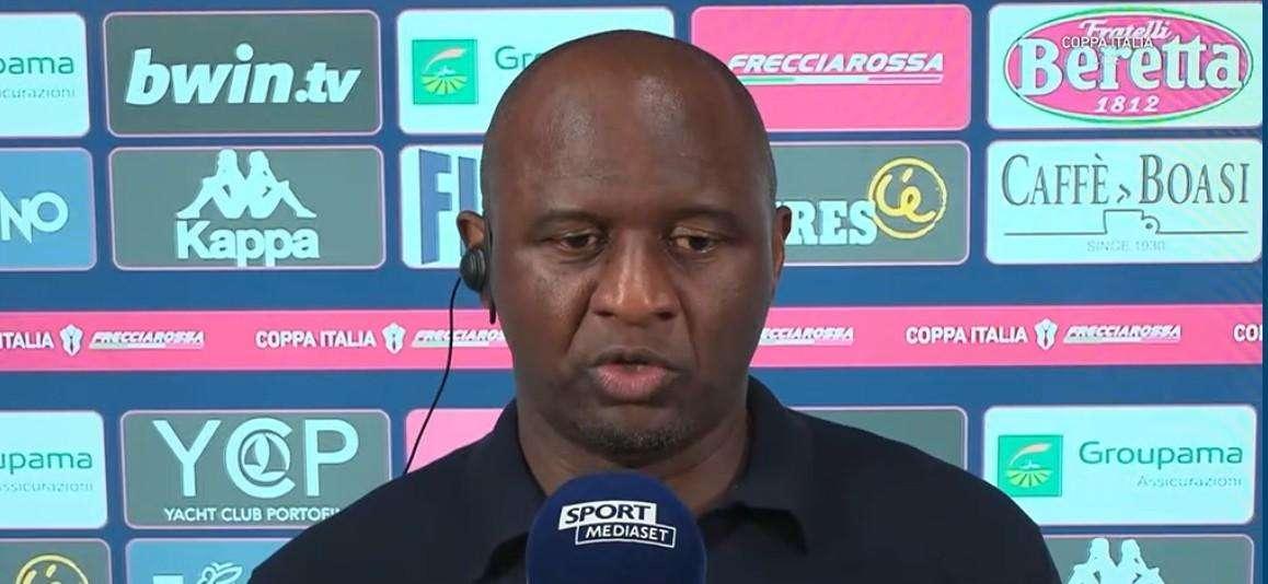 Vieira: "Valentin Carboni ha delle qualità. Ma abbiamo l'esperienza per capire che per fare carriera non bastano"