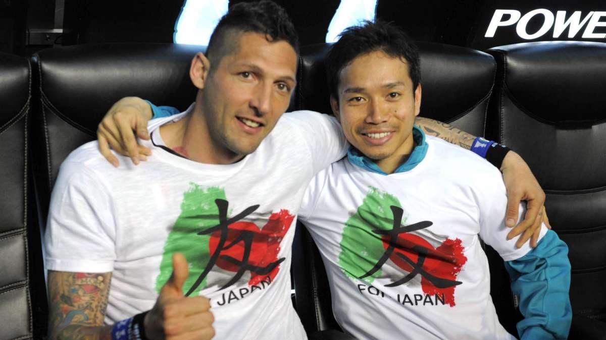 Perugia per Sendai: Yuto e Matrix presenti