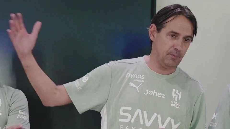 Il primo discorso di Inzaghi nello spogliatoio dell'Al Hilal: "Molto onorato, grande entusiasmo e voglia di vincere"