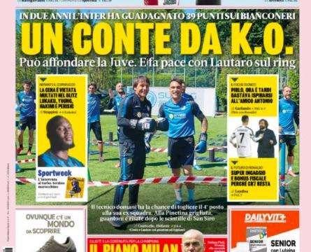 Prima GdS - Un Conte da k.o.: può affondare la Juve e fa pace con Lautaro sul ring 