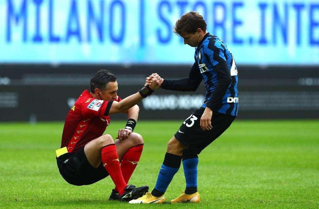 Aureliano: "In Inter-Crotone non vidi un pestone di Vidal, col Var mi resi conto dell'accaduto"