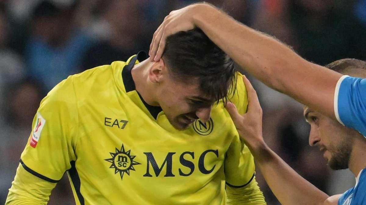 Il Napoli perde Meret: distrazione di secondo grado all'adduttore della coscia sinistra
