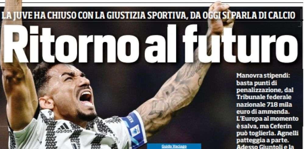 Prima TS - Ritorno al futuro: la Juve ha chiuso con la giustizia sportiva, da oggi si parla di calcio