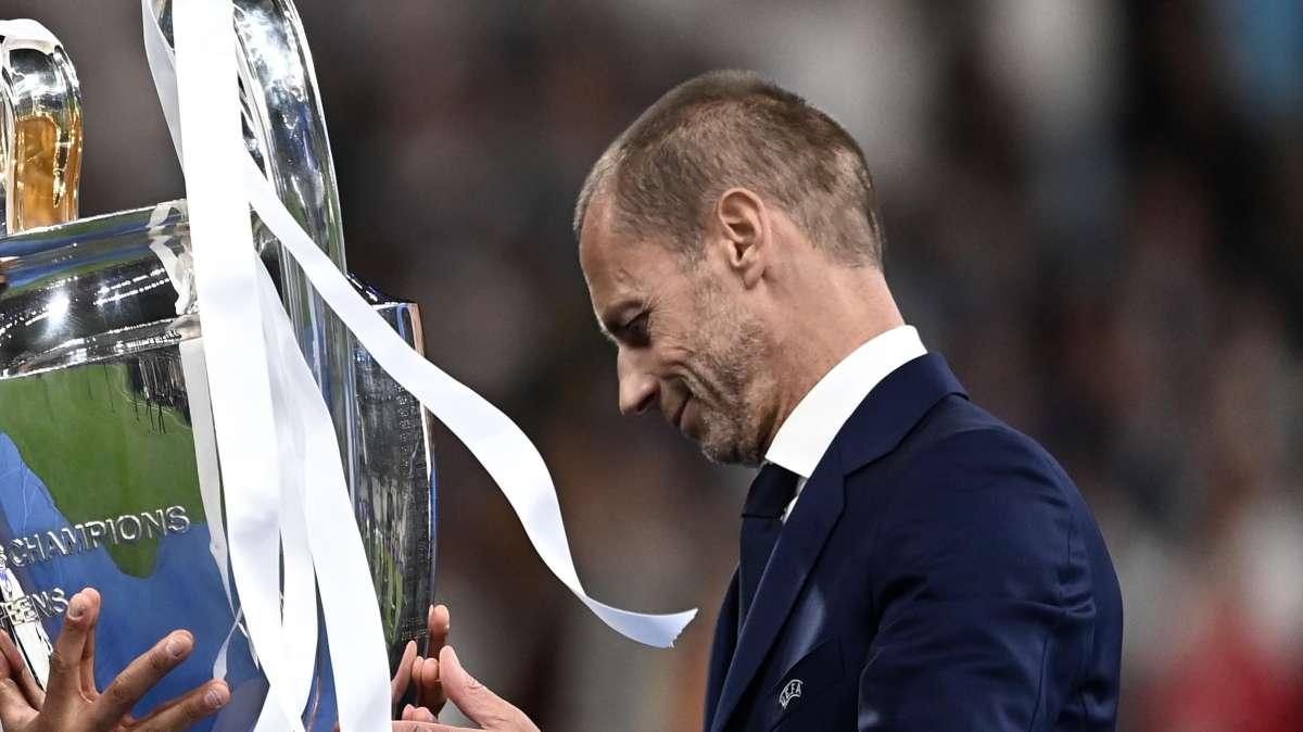 Ceferin: "La Champions fuori dall'Europa? Una cosa che non abbiamo mai discusso"