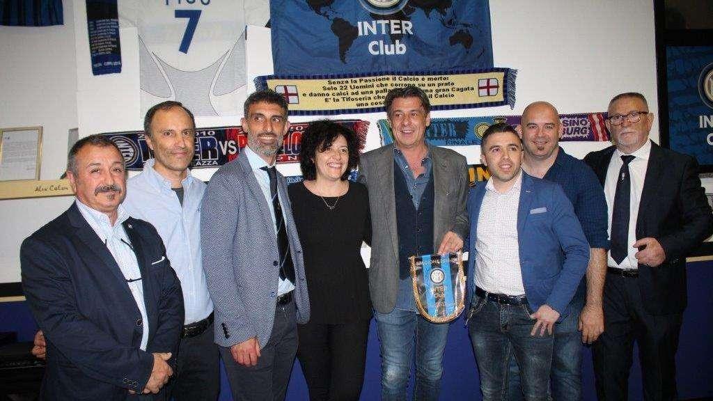 Inter Club, Berti ospite a Druogno: serata benefica per i bambini dell’Angola