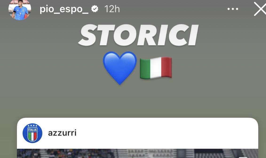 Mondiale U-20, Pio Esposito celebra l'approdo in finale dell'Italia: "Storici"
