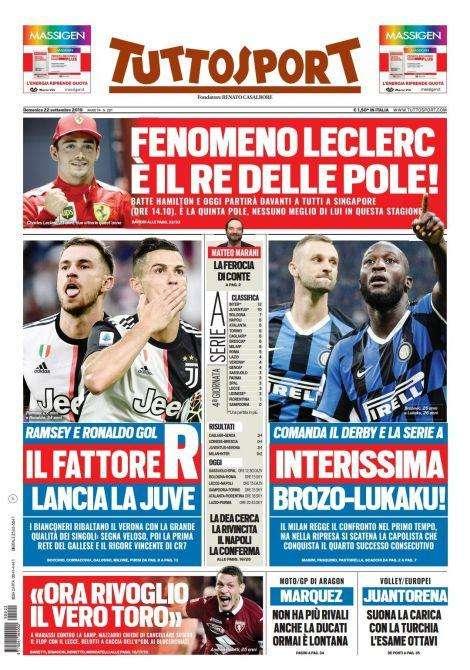 Prima TS - Interissima: i nerazzurri comandano il derby e la Serie A