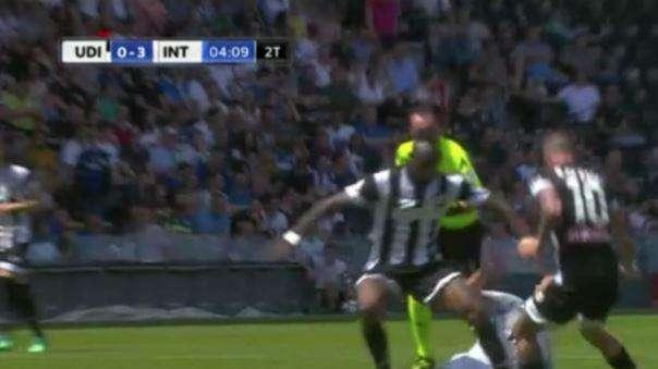 Udinese-Inter, il Var espelle giustamente Fofana. Adnan trattiene Karamoh: rigore solare