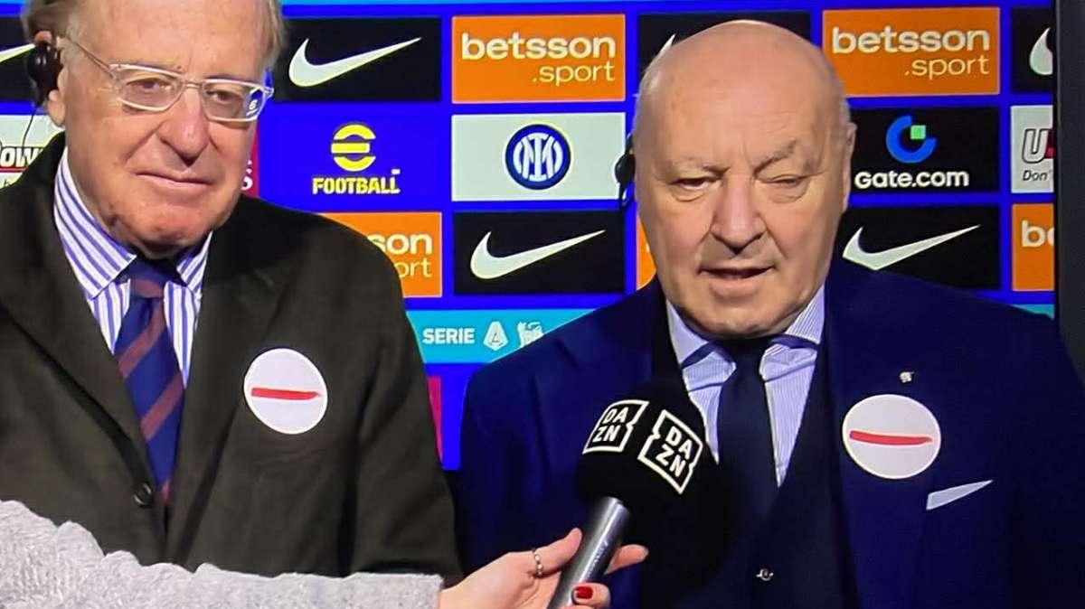 Marotta: "Derby da proprietari di San Siro, fatto storico per il calcio. Inter disponibile ad aiutare la Nazionale"