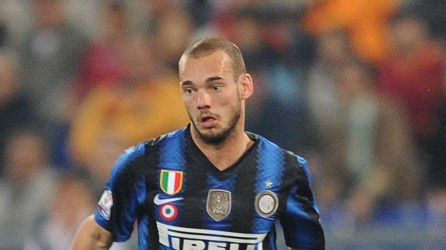 Sneijder in gol, eguagliato il record personale in A