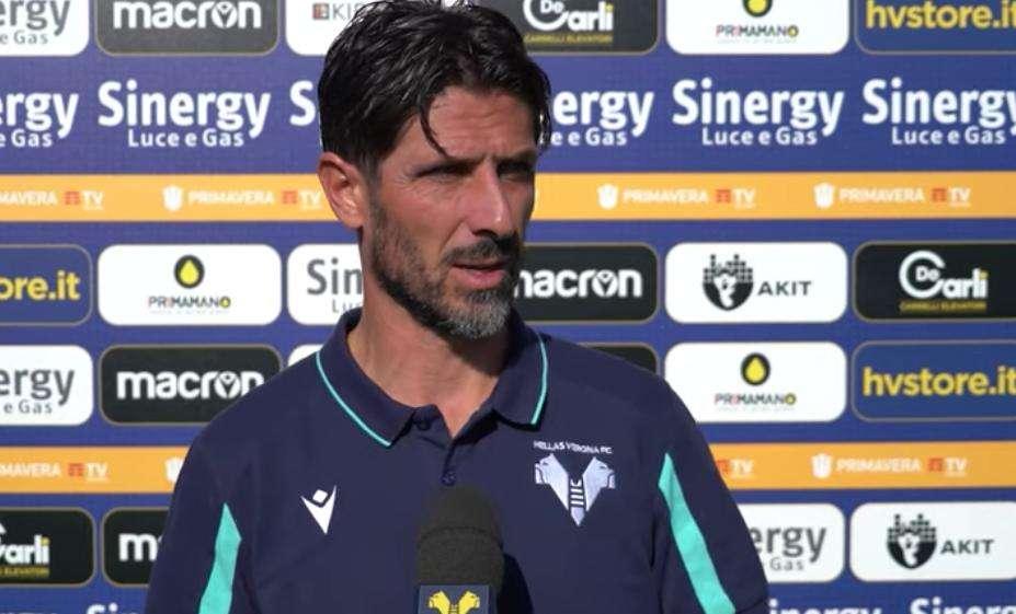 Verona Primavera, Corrent: "Con l'Inter l'idea è di provare a far calcio"