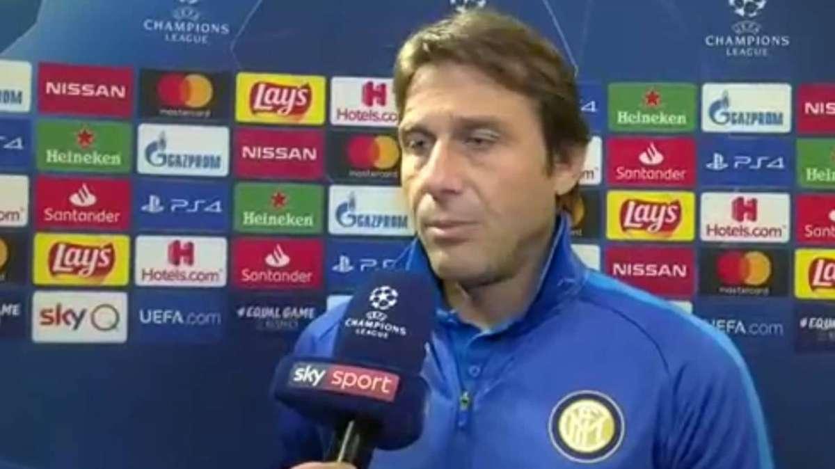 Conte a Sky: "Pressione giusta, vogliamo andare avanti. I fischi? Ciò che ho detto per il bene dell'Inter"