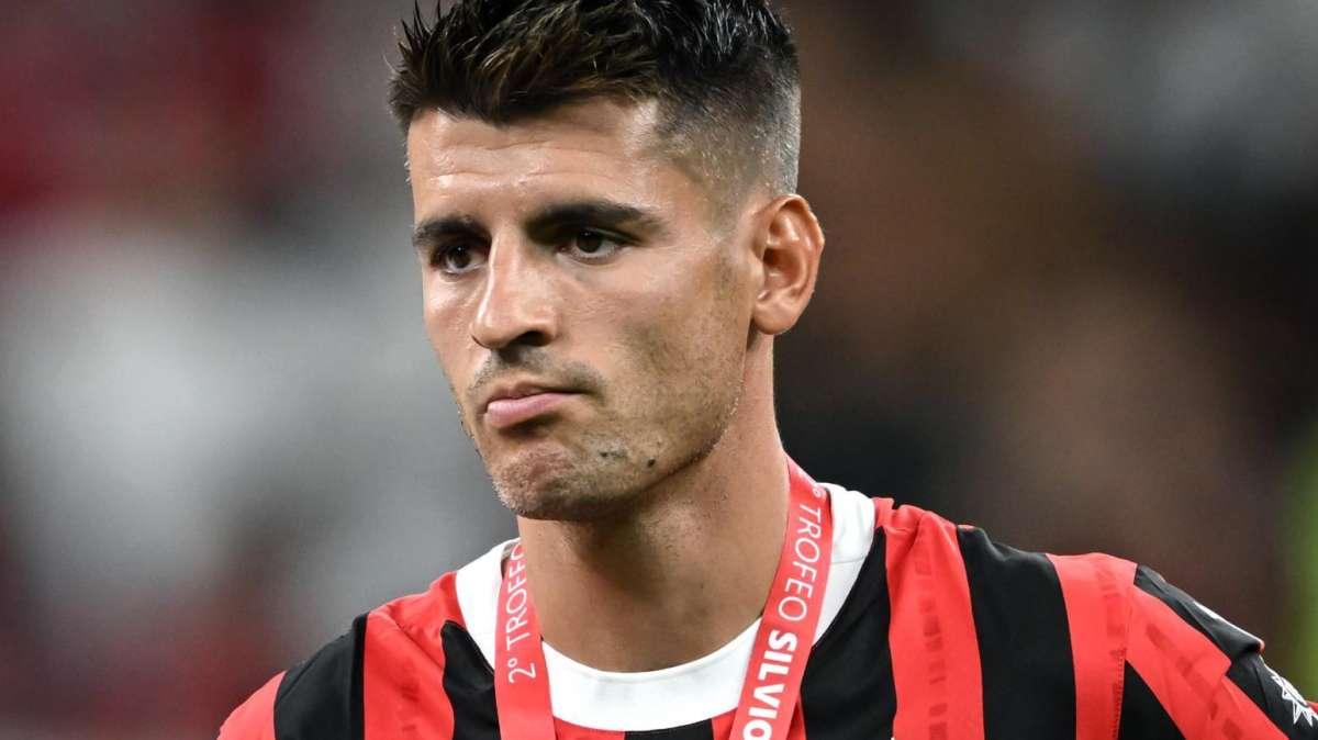 Milan, subito tegola Morata: 20 giorni di stop per lo spagnolo