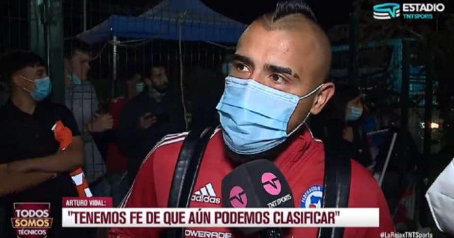 Vidal: "Sono molto triste, chiedo scusa a tutti. Non ho visto l'avversario"