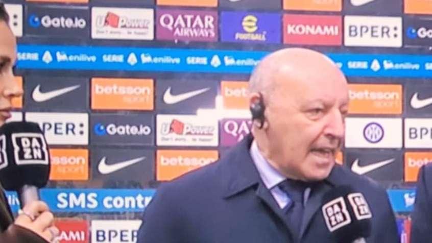 Marotta: "Conte un vincente, ma Inzaghi è su quella strada. Le rotazioni? Il nostro mister fa bene"