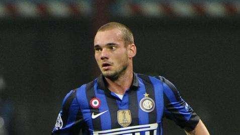 Le condizioni di Sneijder fanno sorridere Ranieri