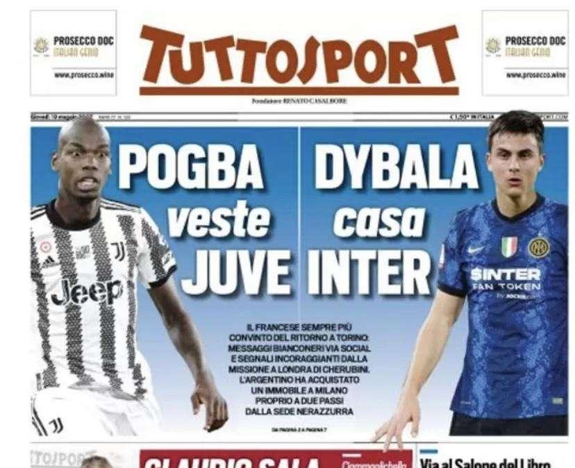 Prima TS - Dybala, casa Inter