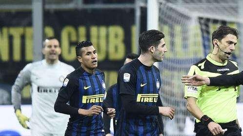 Inter-Roma - Il sette è il problema dell'Inter, l'otto quello di Tagliavento