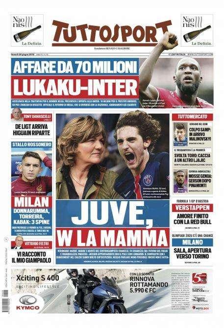 Prima TS - Lukaku-Inter, affare da 70 milioni