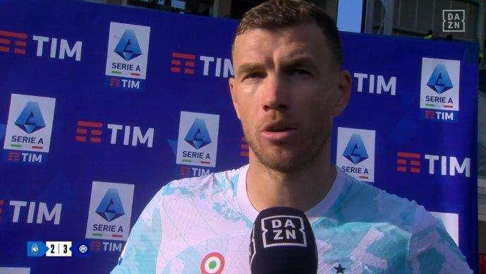 Dzeko a DAZN: "Non mi sto giocando la conferma, sto giocando per l'Inter"