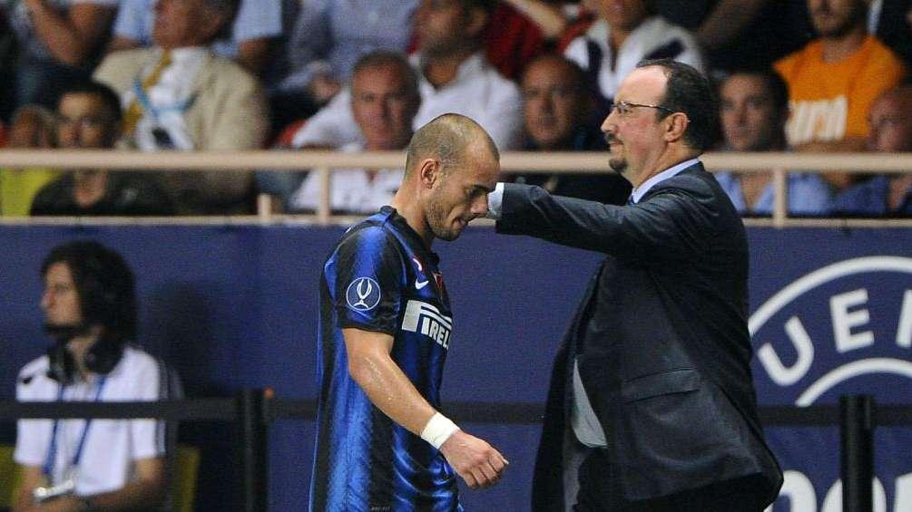 Sneijder recentemente ha posto l'attenzione sul gran lavoro svolto in estate