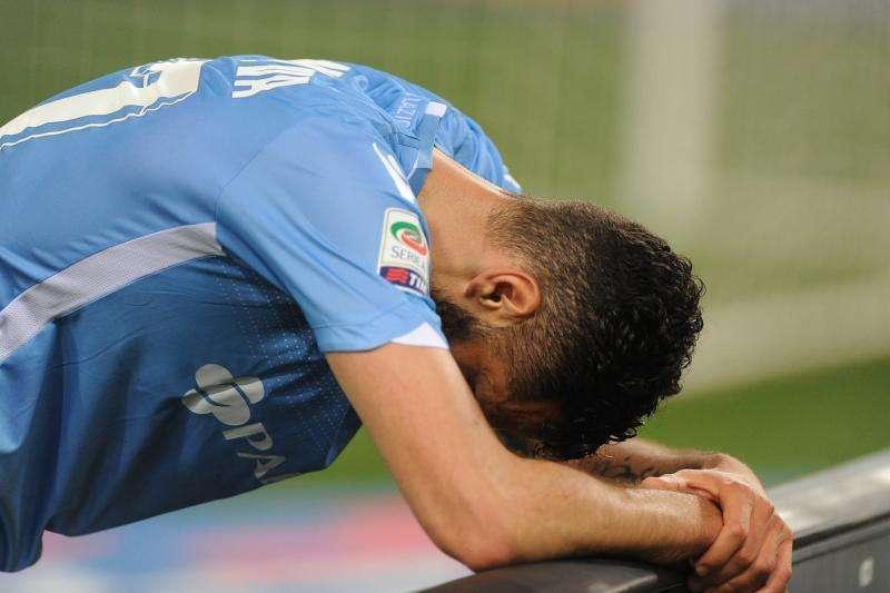 Gaitan all'Atletico dopo la finale. Candreva lontano