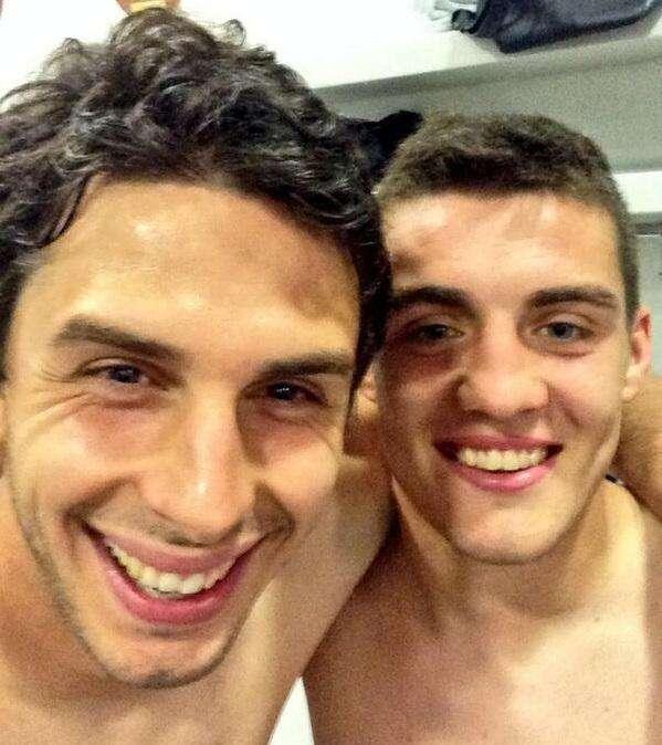 FOTO - Ranocchia con Kovacic: "È un fenomeno!"