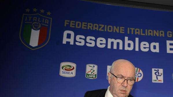Tavecchio: "Spezzatino? Le partite di Serie A dovrebbero essere giocate insieme"