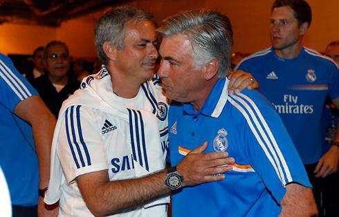 Ancelotti: "Mourinho? Dalle polemiche alla tregua. Mi mandò un sms dopo la vittoria della Premier e io..."